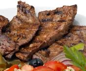 свински дроб на скара