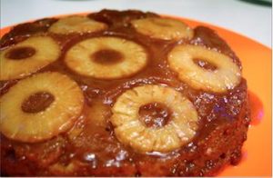 сладкиш с ананас