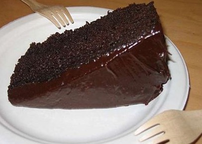 шоколадова торта без айце